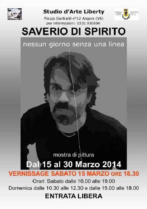 Invito mostra Saverio Di Spirito