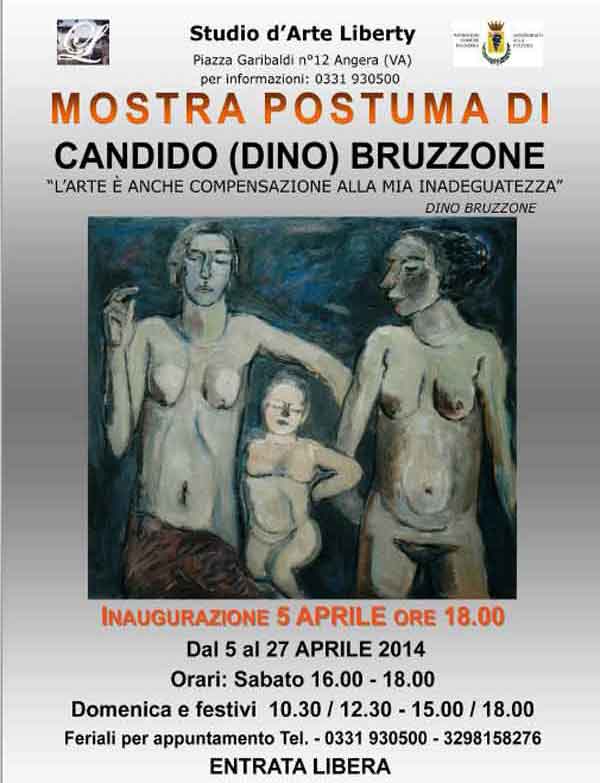 Invito mostra Candido Bruzzone