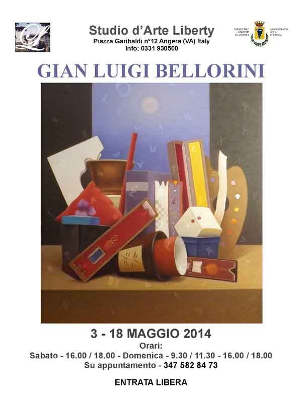 Invito mostra Gian Luigi Bellorini