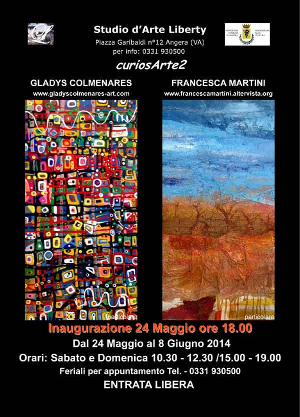 Invito mostra Colmenares-Martini