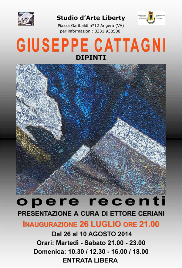 Invito mostra Giuseppe Cattagni
