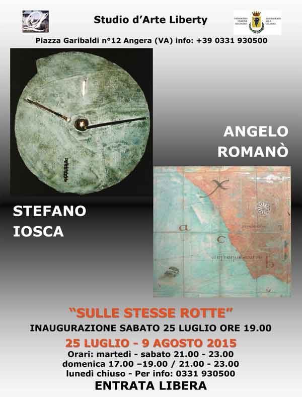 Invito mostra Iosca e Roman�