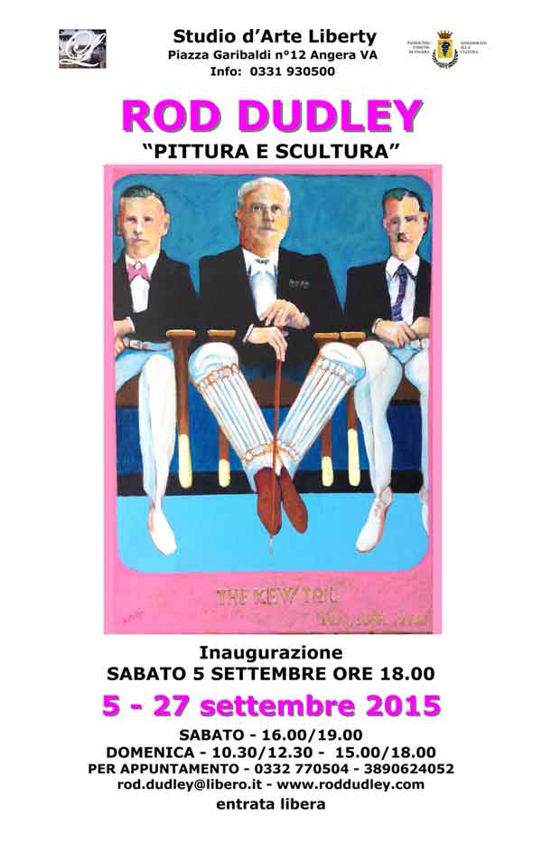 Invito mostra Rod Dudley