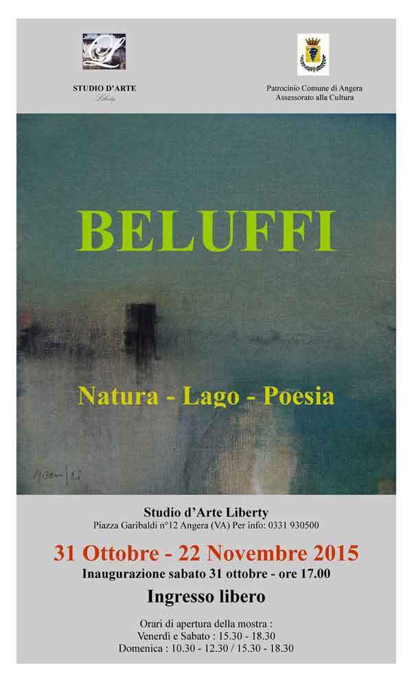 Invito mostra Giovanni Beluffi