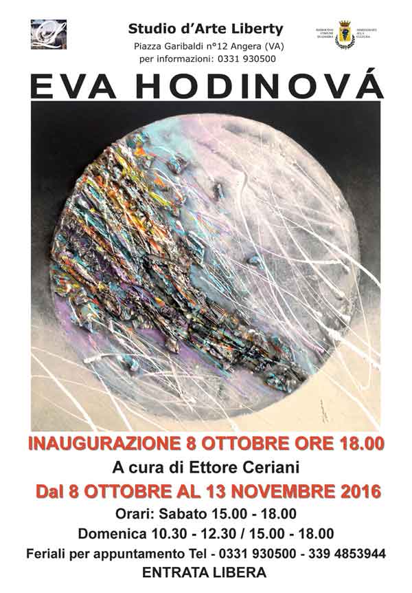 Invito mostra Eva Hodinov&aacute;