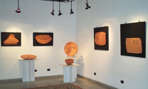 Opera in terracotta di Renato Bonardi