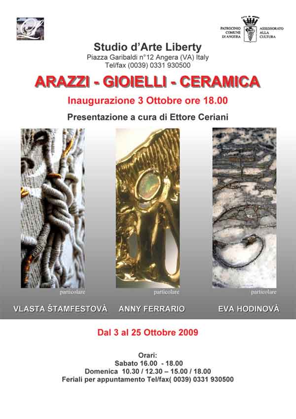 Manifesto mostra �tamfestov� Ferrario Hodinov�