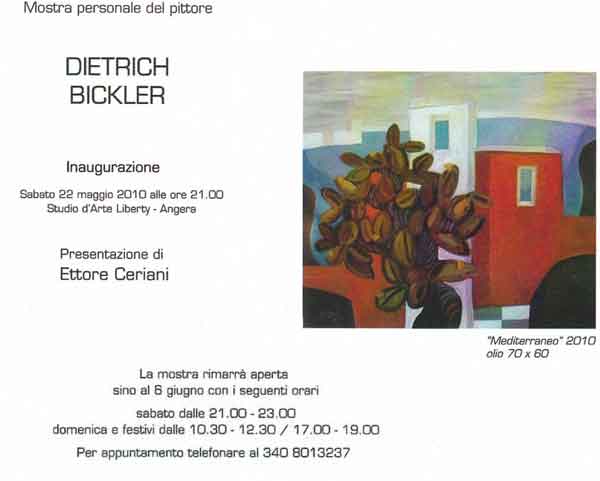 Retro invito Dietrich Bickler