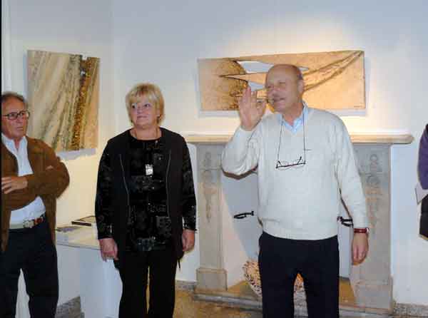 Mostra Eva Hodinov&agrave; - momento espositivo 1