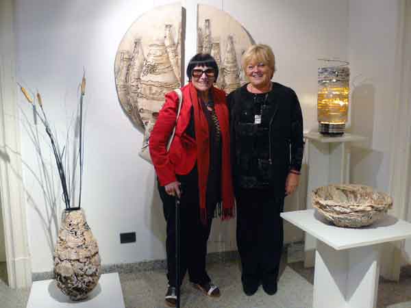 Inaugurazione mostra Eva Hodinov&agrave;