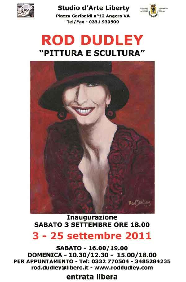Invito mostra Rod Dudley 2011