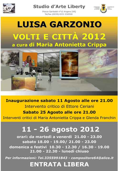 Invito mostra Luisa Garzonio