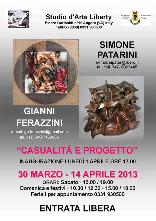 Invito mostra Patarini Ferazzini
