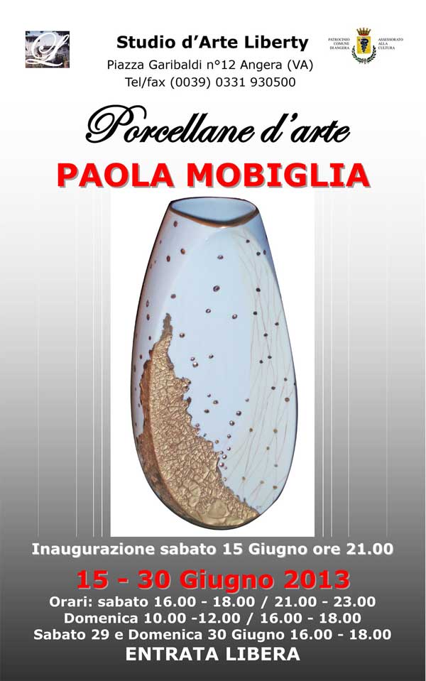 Invito mostra Paola Mobiglia